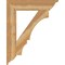 Ekena Millwork Balboa Traditional Rough Sawn Bracket, Western Red Cedar, 6"W x 32"D x 40"H BKT06X32X40BOA01RWR - alternate 4